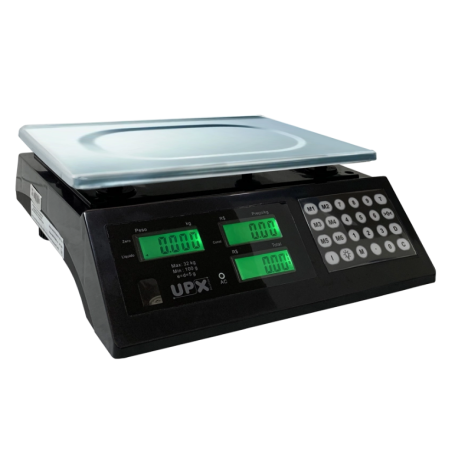 BALANÇA UPX EA-32 23kg C/ BATERIA Selo e Lacre INMETRO